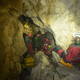 The team just inside the entrance to the cave. Photo Courtesy Jared Habiak